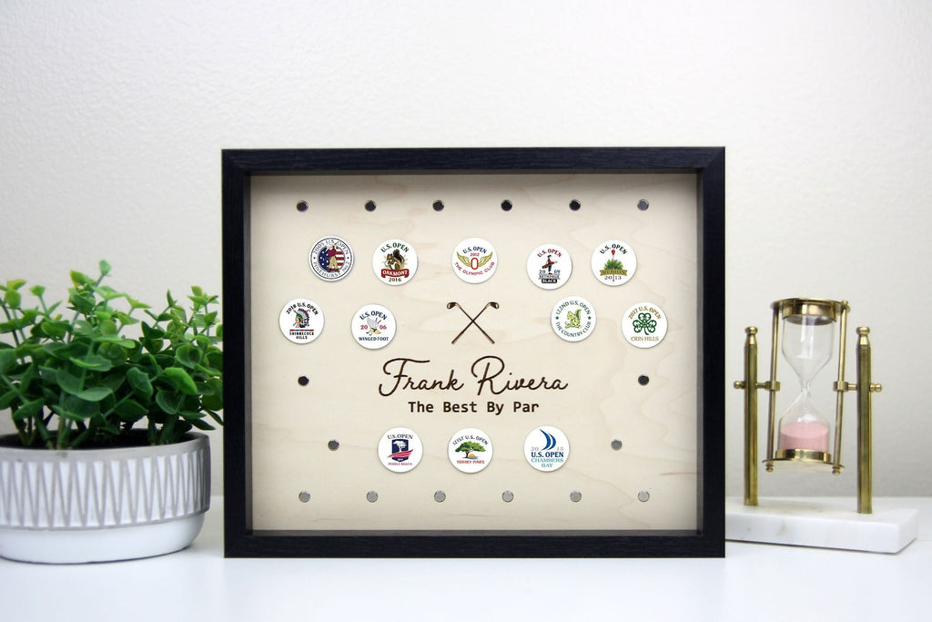 Custom Golf Ball Marker Display | Personalized Display for Golfers | Ball Marker Collection | Display Case — photo 6
