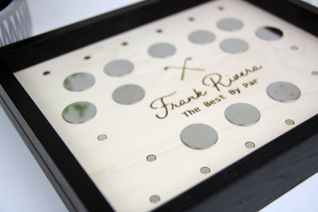 Custom Golf Ball Marker Display | Personalized Display for Golfers | Ball Marker Collection | Display Case — photo 10