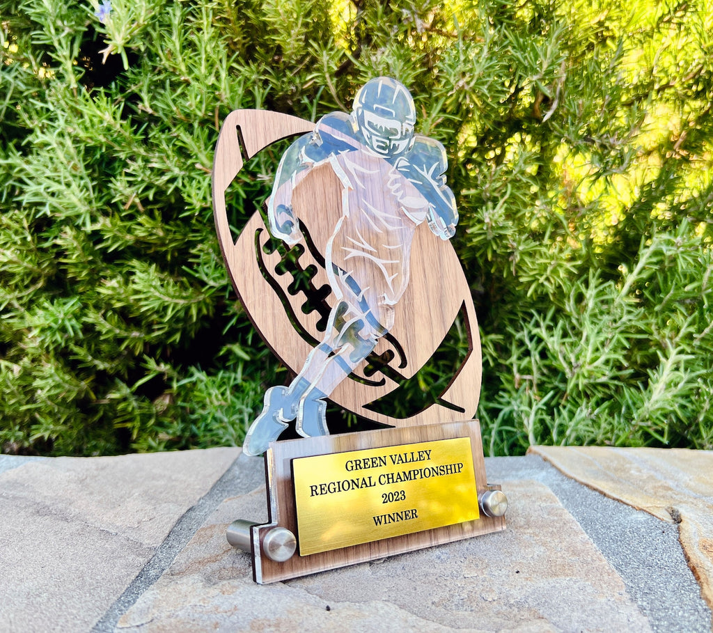 Custom Football Trophy | Football Award | Sports Event | Trophy for Winner, Champion — photo 2