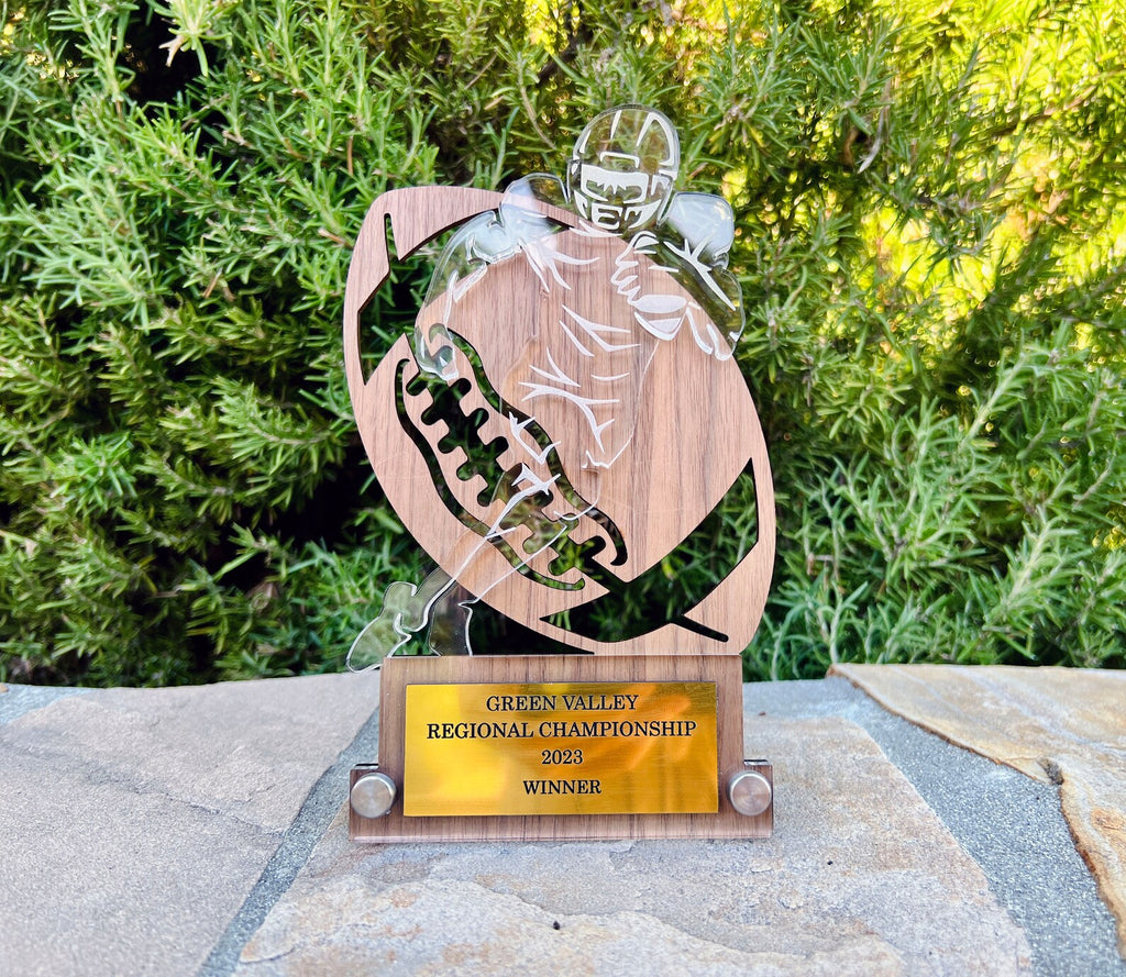 Custom Football Trophy | Football Award | Sports Event | Trophy for Winner, Champion — photo 4