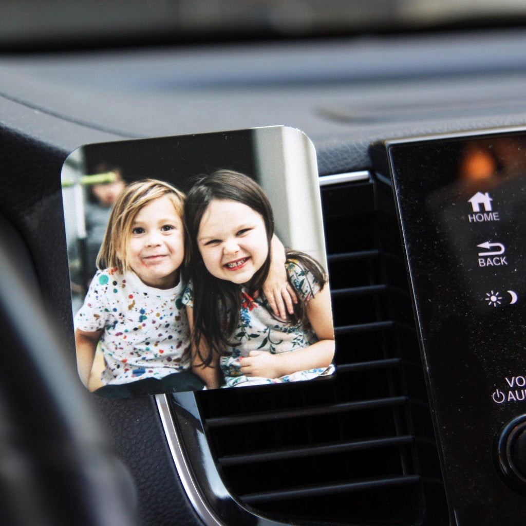 Custom Photo Car Accessory, Rearview Mirror Hanging Photo, Sun Visor Clip — photo 5