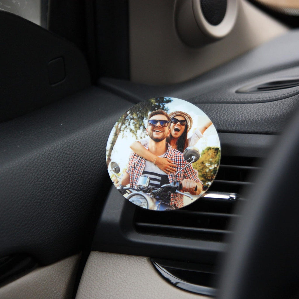 Custom Photo Car Accessory, Rearview Mirror Hanging Photo, Sun Visor Clip — photo 4