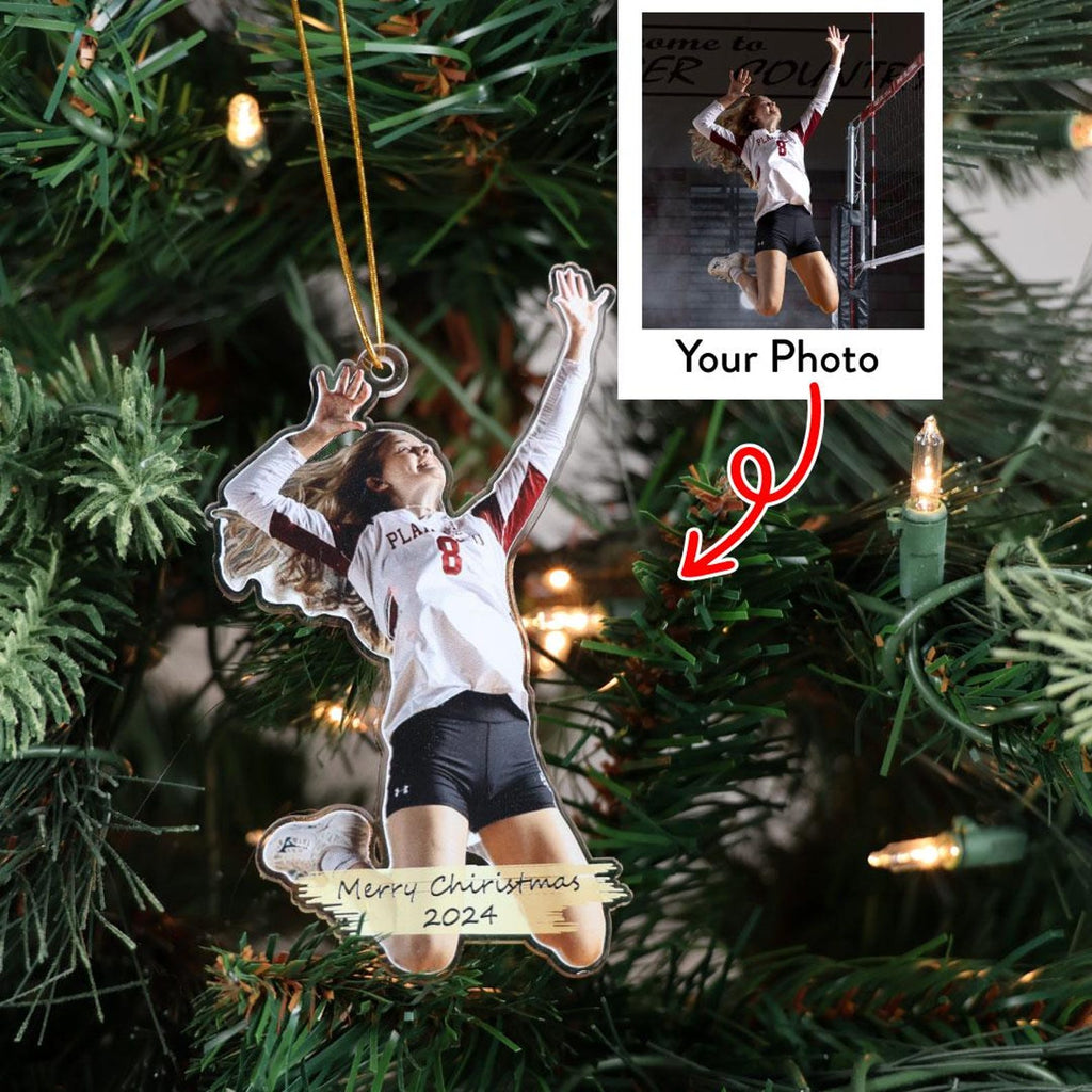 Custom Photo Cutout Ornament, Personalized Acrylic Christmas Keepsake — photo 7