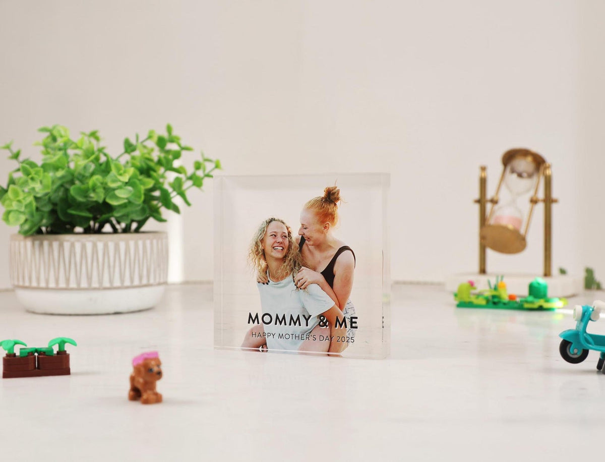 Custom Acrylic Photo Block, You & Me, A Timeless Keepsake - Birthday Gift — photo 6