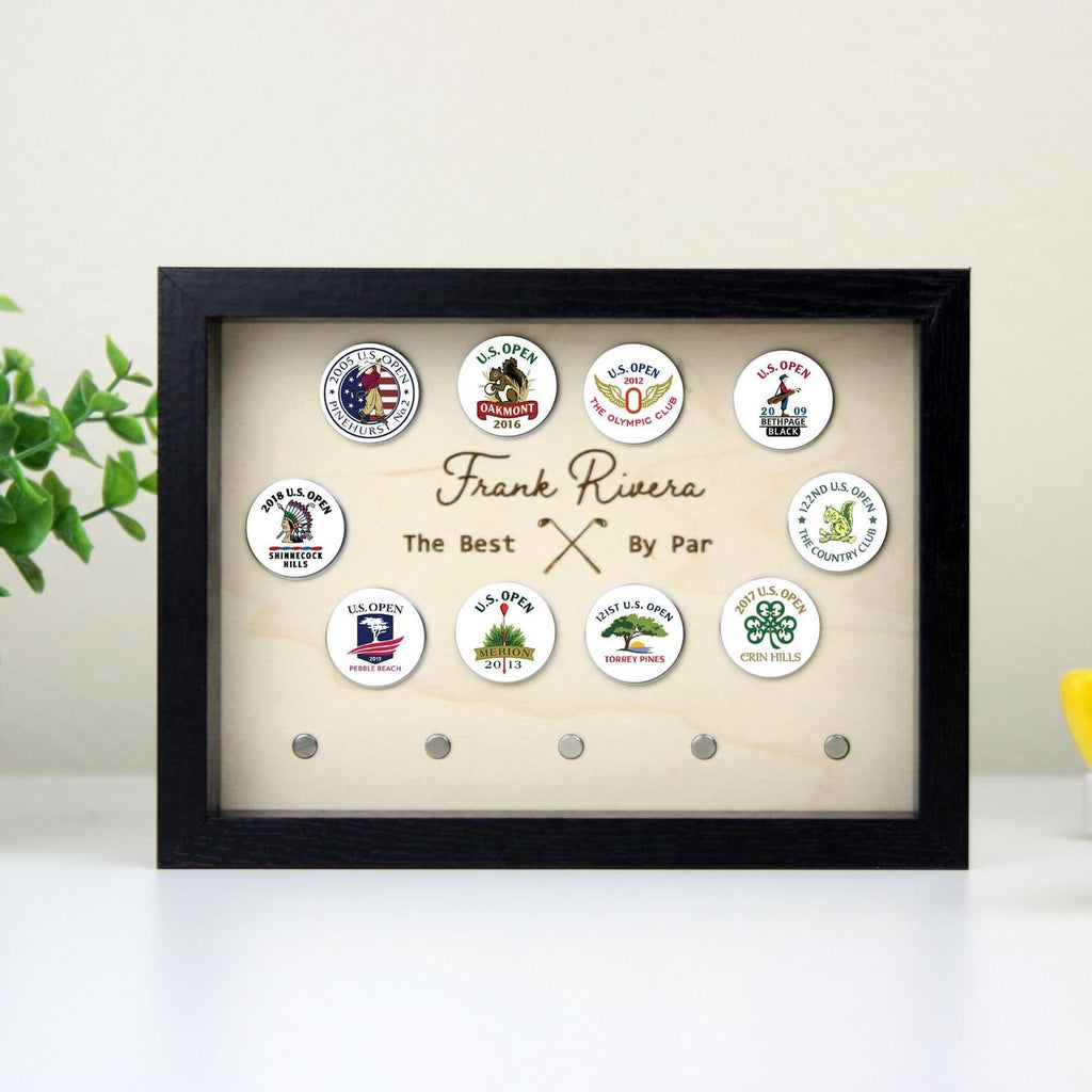Custom Golf Ball Marker Display | Personalized Display for Golfers | Ball Marker Collection | Display Case — photo 8