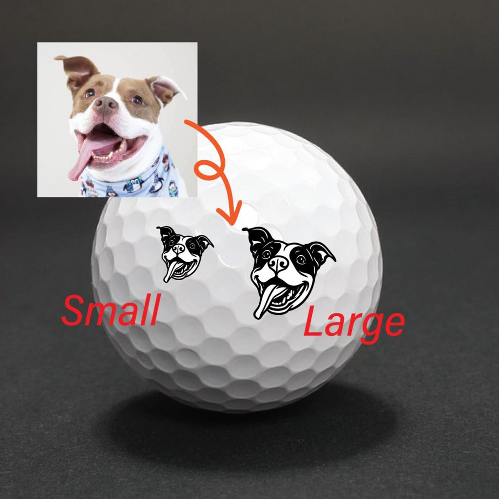 Pet Golf Ball Stamp, Photo Golf Stamp, Custom Ball Marker, Personalized golf ball stamp, Pet Face Stamp, Baby face stamp — photo 7
