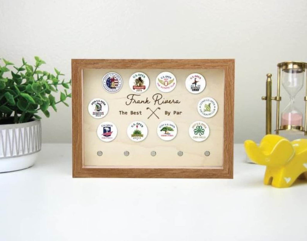 Custom Golf Ball Marker Display | Personalized Display for Golfers | Ball Marker Collection | Display Case — photo 9