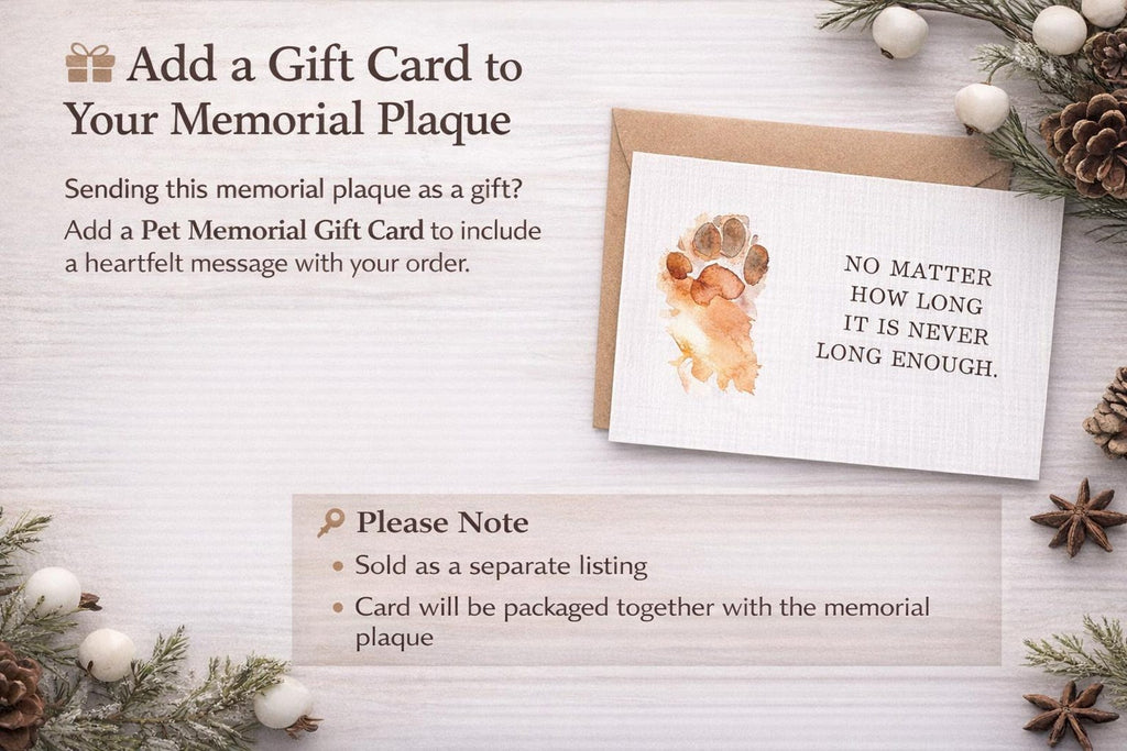 Personalized Pet Memorial Photo Plaque, Large Photo Tribute — photo 10