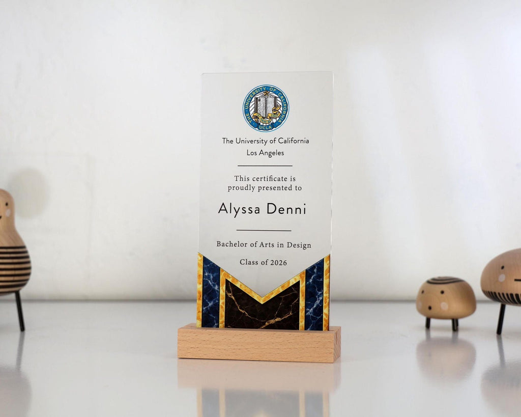 Personalized Graduation Award Plaque - Add Your Logo & Message — photo 4