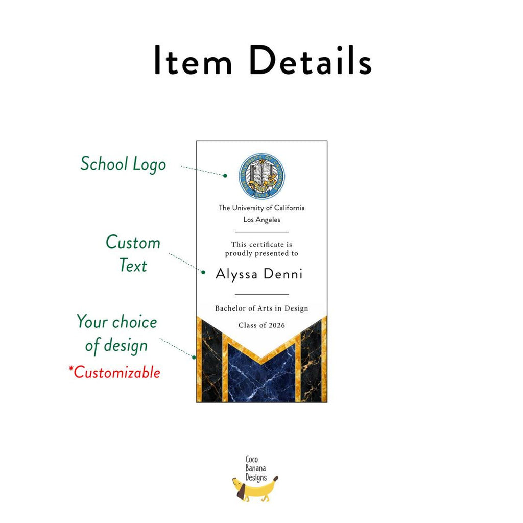 Personalized Graduation Award Plaque - Add Your Logo & Message — photo 7