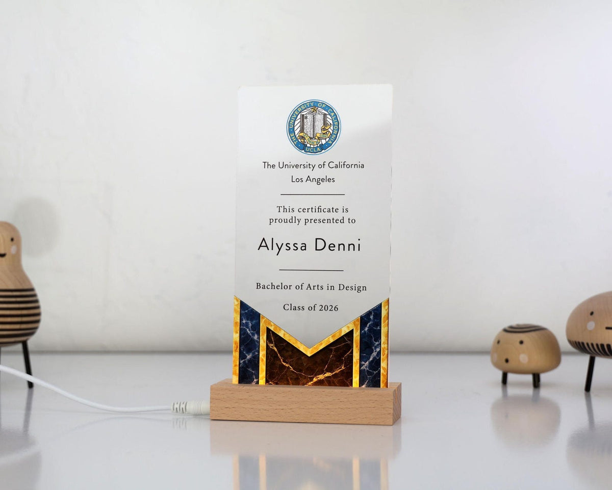 Personalized Graduation Award Plaque - Add Your Logo & Message — photo 5