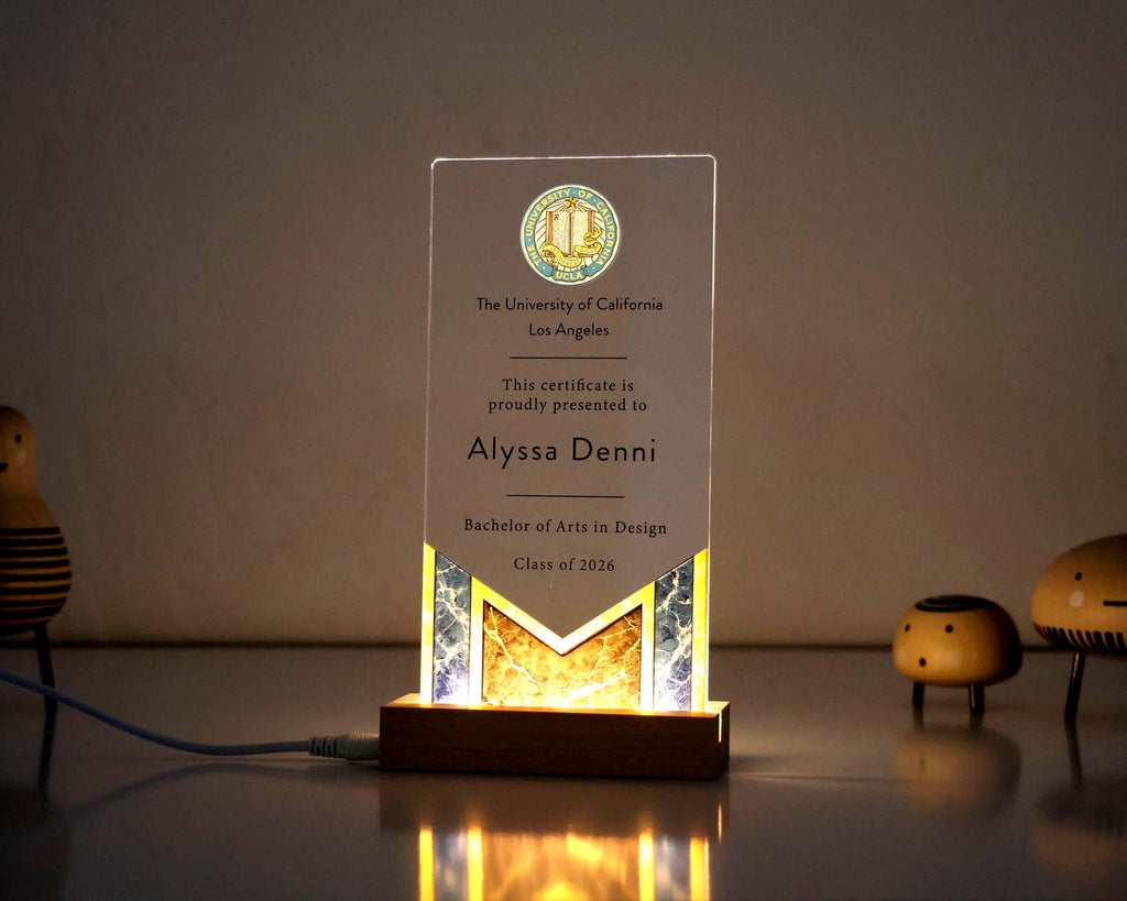 Personalized Graduation Award Plaque - Add Your Logo & Message — photo 3
