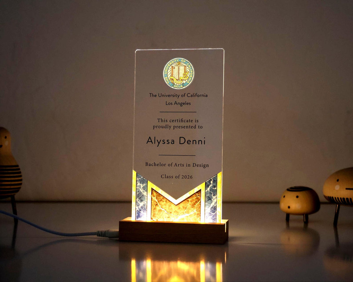 Personalized Graduation Award Plaque - Add Your Logo & Message — photo 3