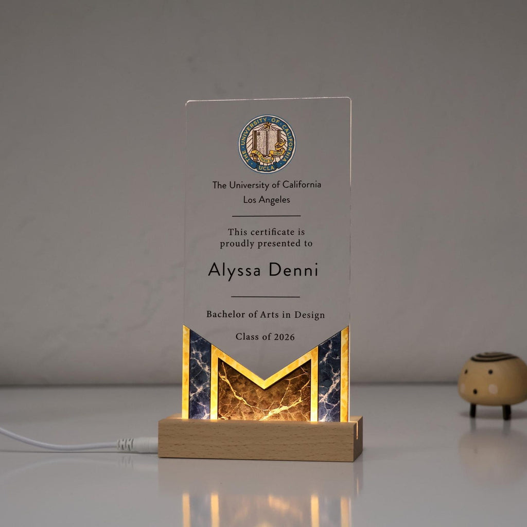 Personalized Graduation Award Plaque - Add Your Logo & Message — photo 2