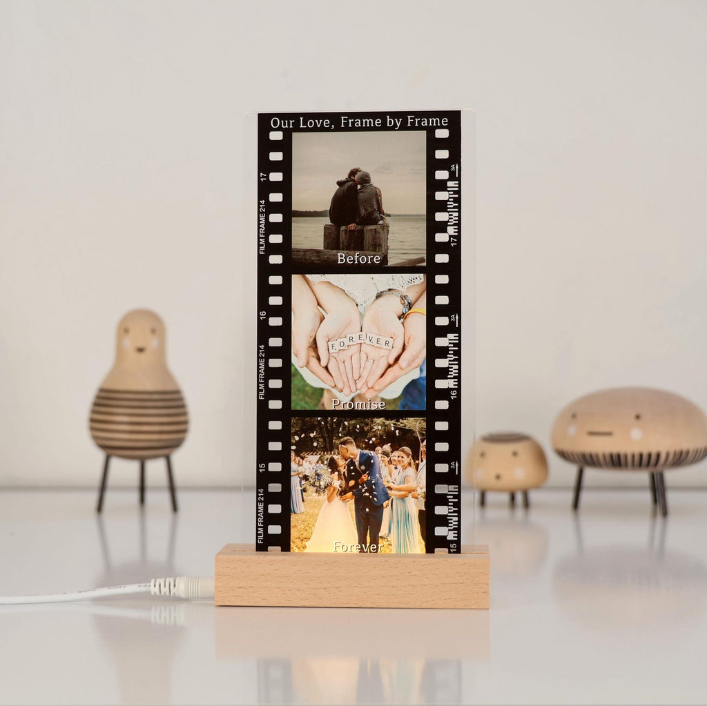 Custom Film Strip Photo Frame Acrylic Photo Plaque Personalized Photo Gift Anniversary Gift Couple Gift — photo 6