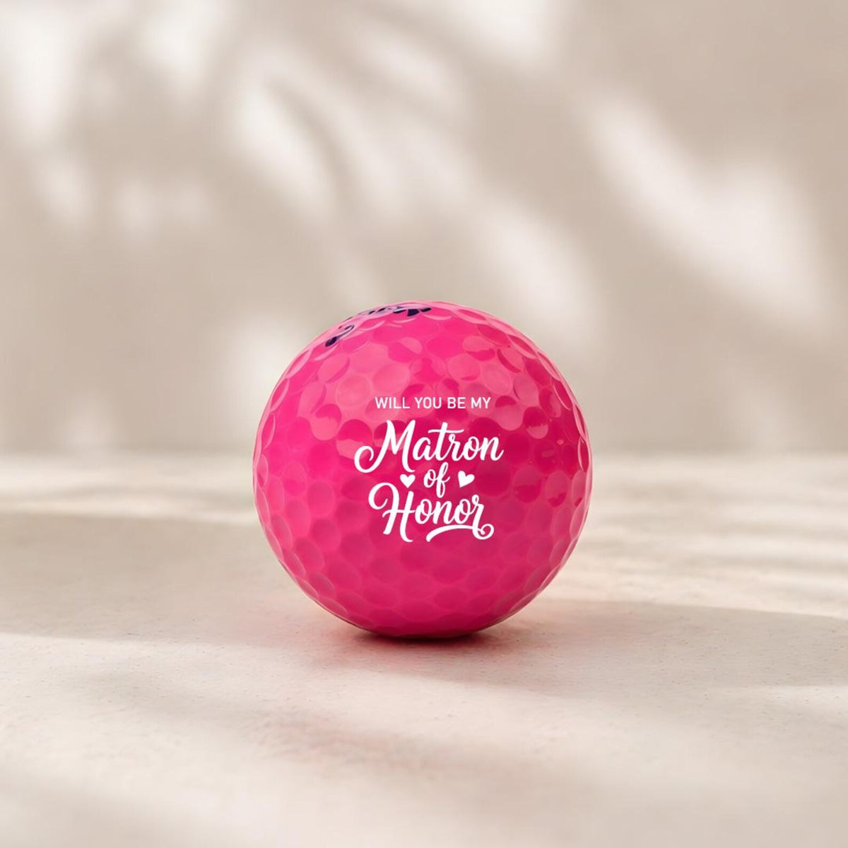 Bridesmaid Proposal Gift, Personalized Golf Balls Gift Set, Maid of Honor Gift, Custom Pink Golf Balls, Bridal Party Gift — photo 6