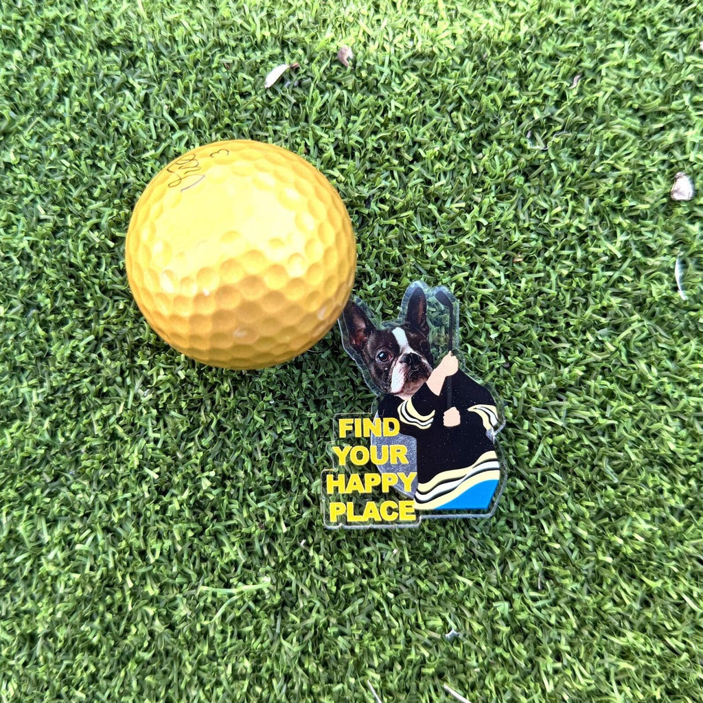 Funny Custom Golf Ball Marker, Personalized Face Ball Marker, Unique Golf Gift with Hat Clip — photo 6