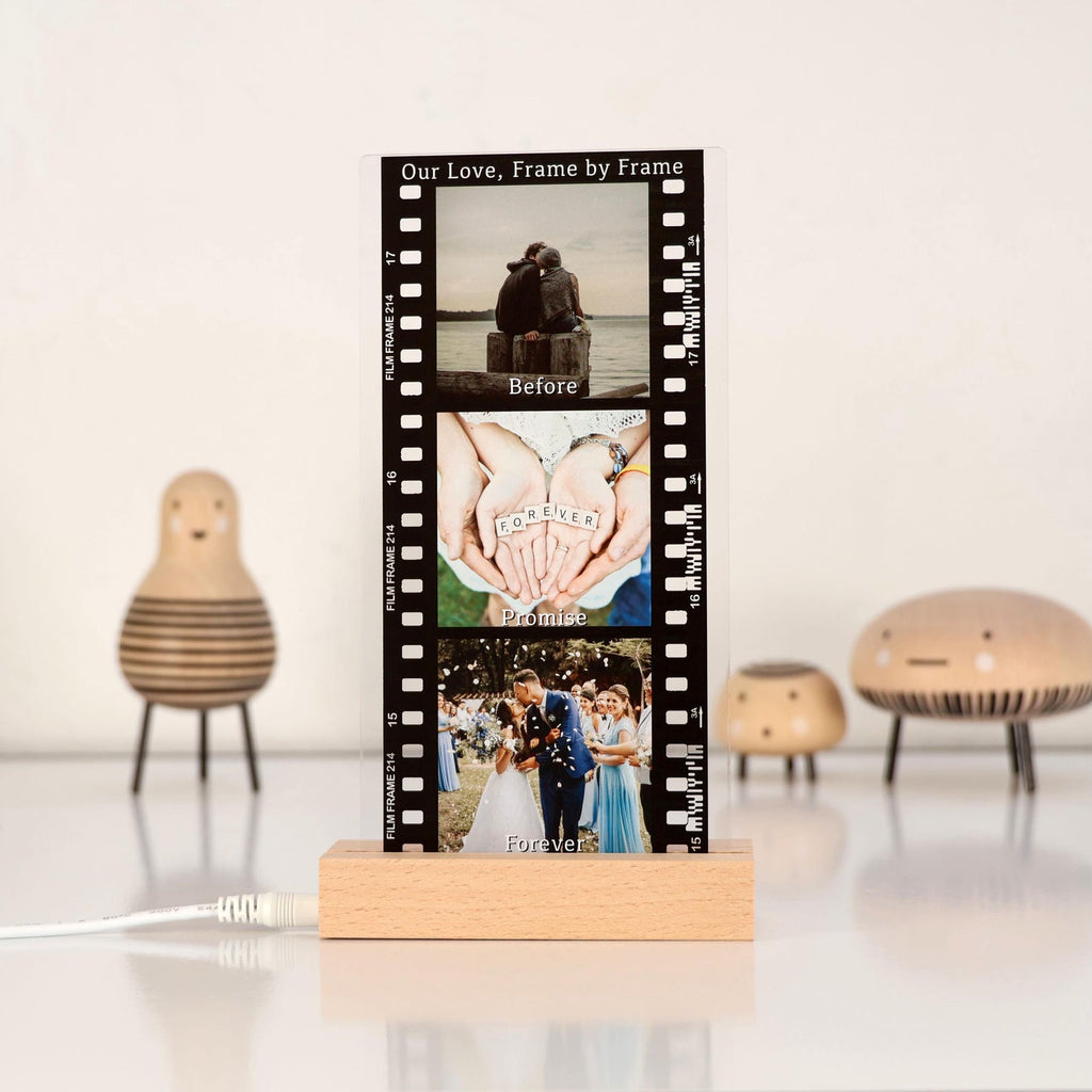 Custom Film Strip Photo Frame Acrylic Photo Plaque Personalized Photo Gift Anniversary Gift Couple Gift — photo 5