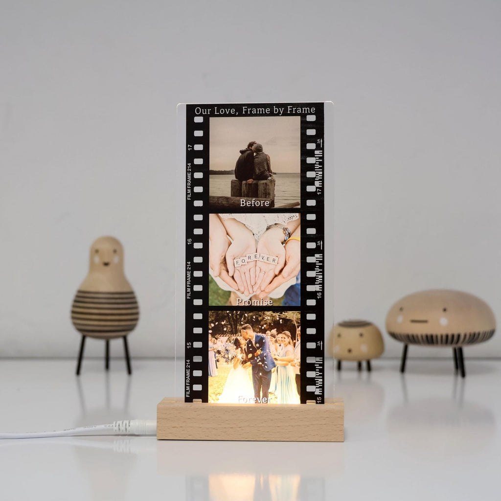Custom Film Strip Photo Frame Acrylic Photo Plaque Personalized Photo Gift Anniversary Gift Couple Gift — photo 7