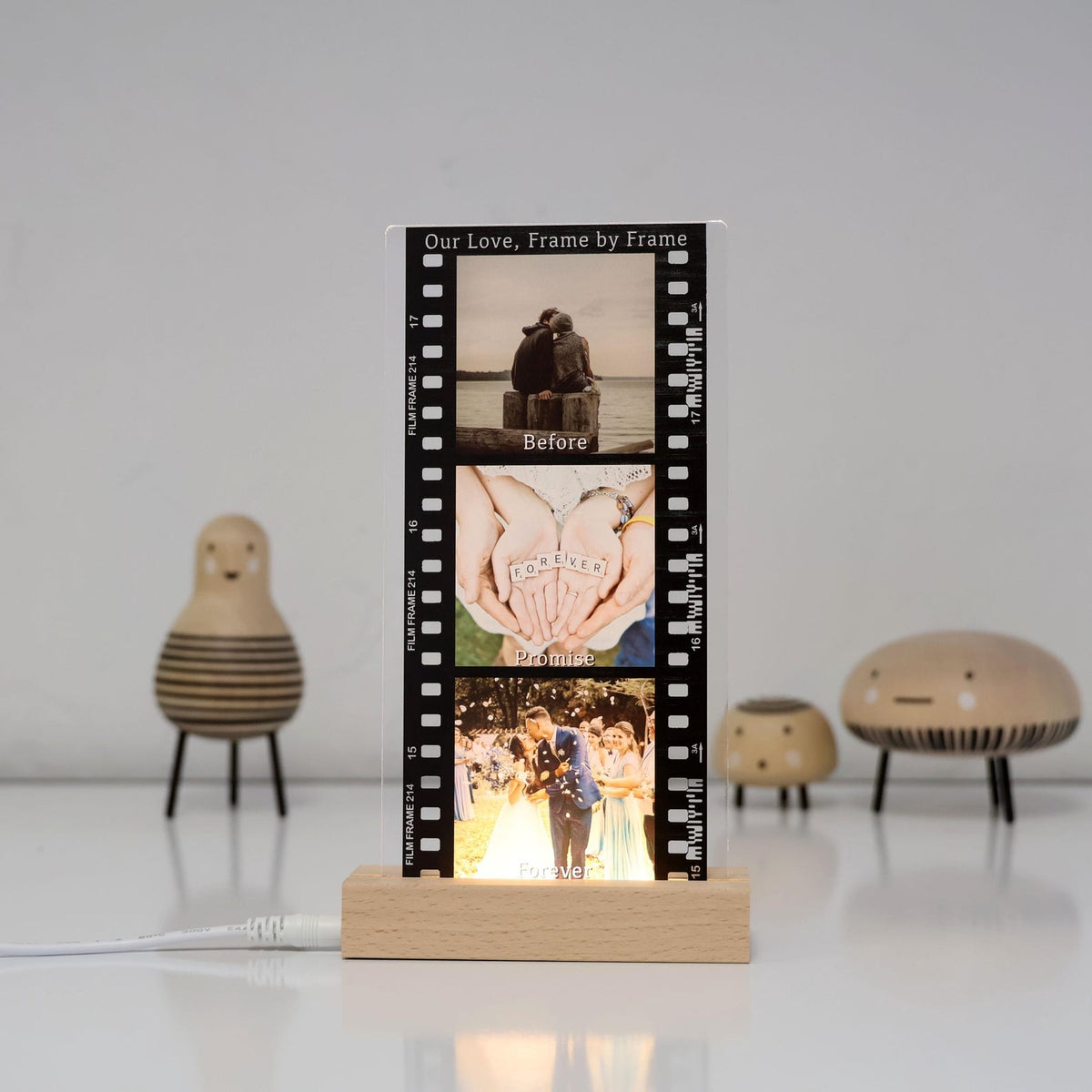 Custom Film Strip Photo Frame Acrylic Photo Plaque Personalized Photo Gift Anniversary Gift Couple Gift — photo 7