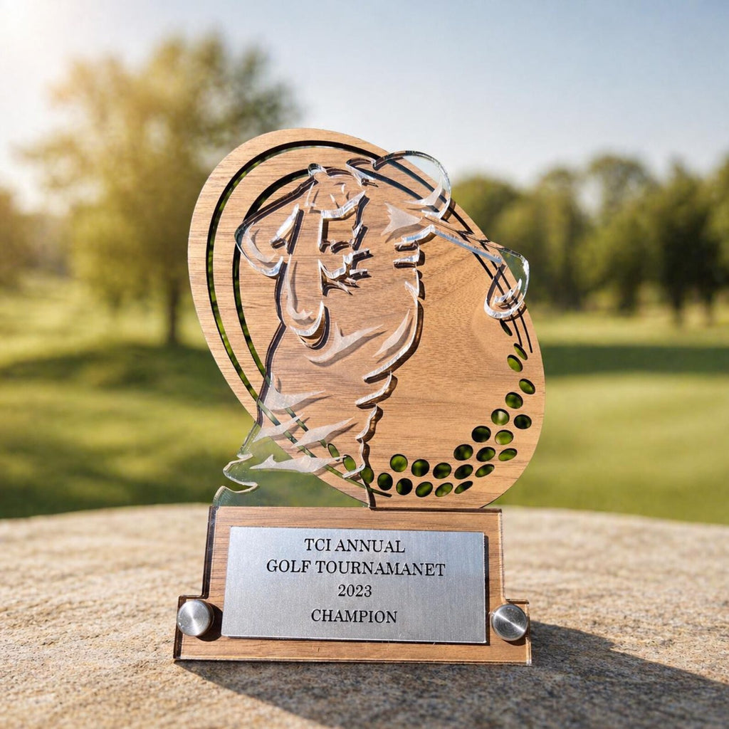 Custom Trophy for Golf Tournament and Event | Golf Award, Winner, Champion | Hole in one, Eagle, Albatross — photo 7