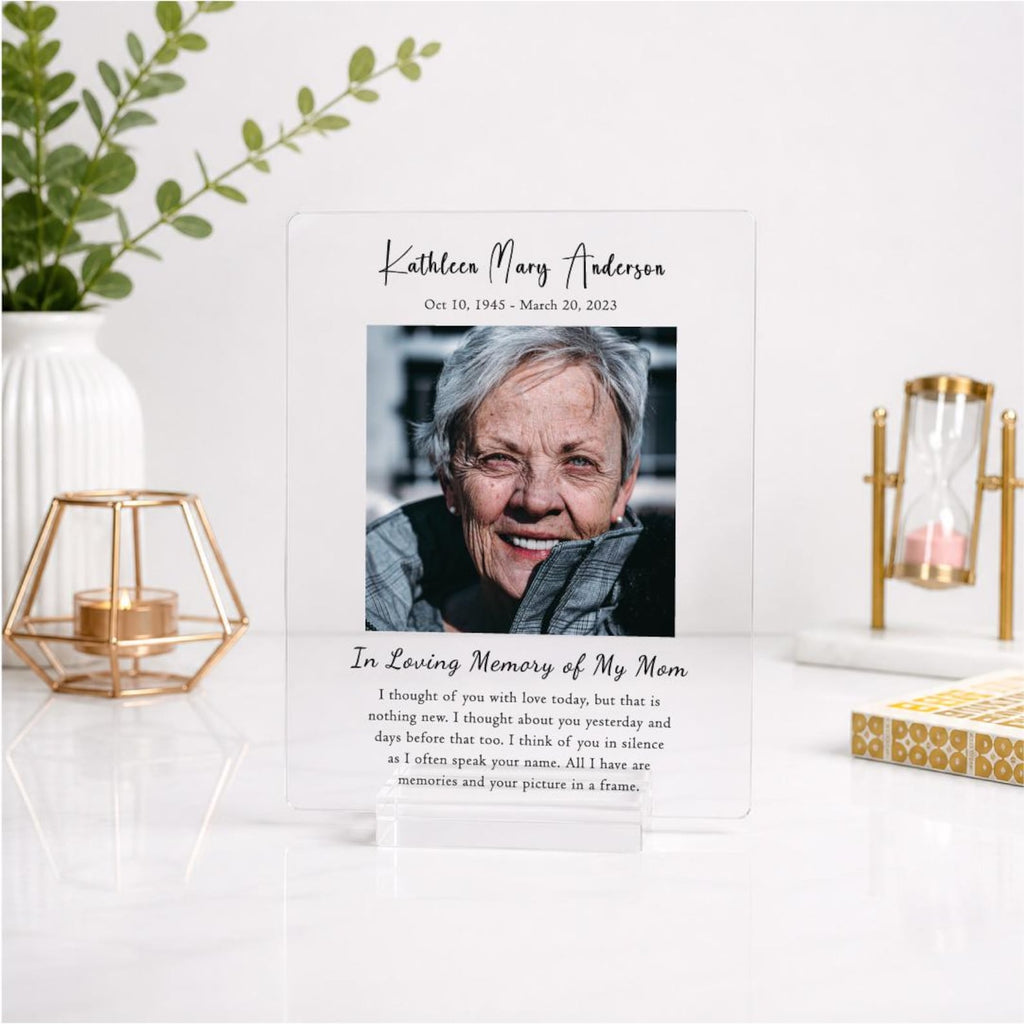 Personalized Memorial Photo Plaque for a Loved One — photo 3