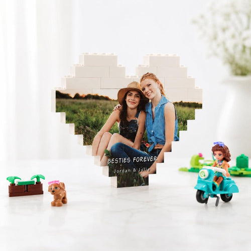 Custom Photo Building Block, Personalized Brick Photo Puzzle, Unique Photo Gift — photo 1