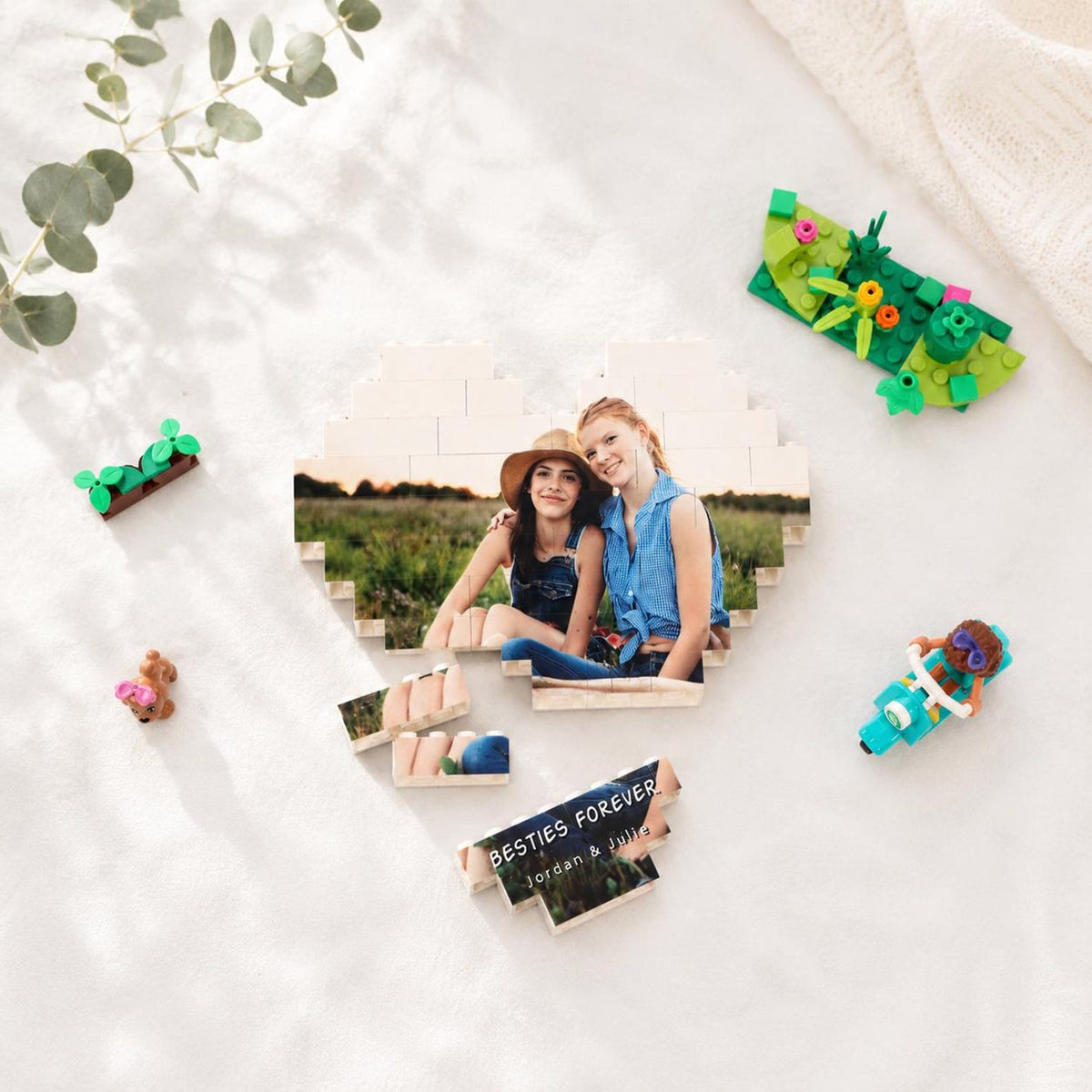 Custom Photo Building Block, Personalized Brick Photo Puzzle, Unique Photo Gift — photo 2