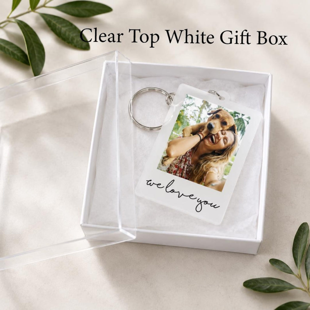 Custom Photo Keychain, Personalized Photo Keychain, Anniversary Gift — photo 7