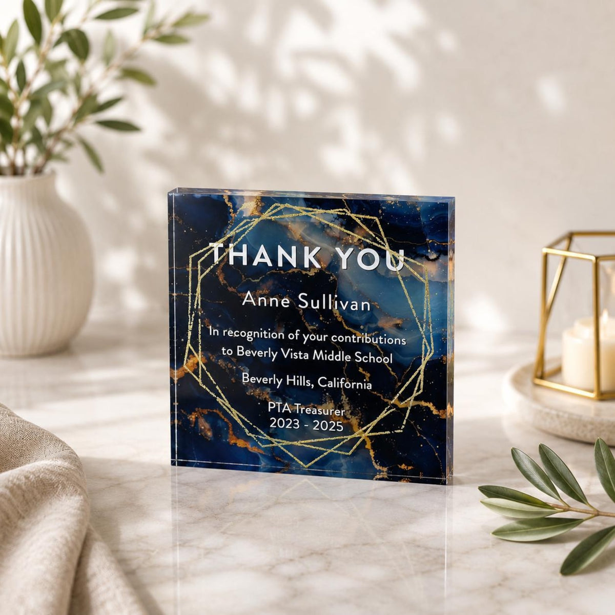 Personalized Acrylic Award Block - Choose Your Style — photo 2