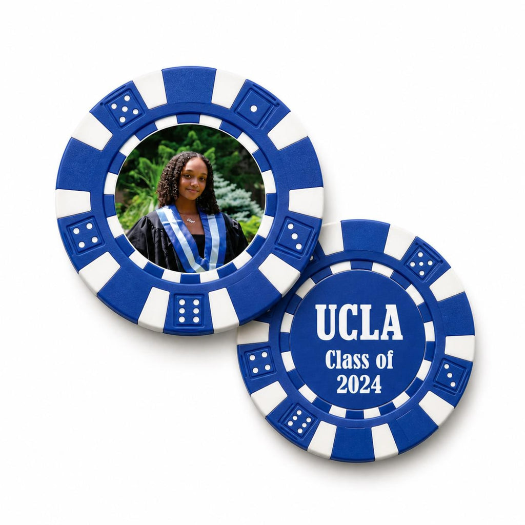 Custom Poker Chip, Personalized Photo Chip, Wedding, Bachelor Party, Graduation, Memorial Gift — photo 3