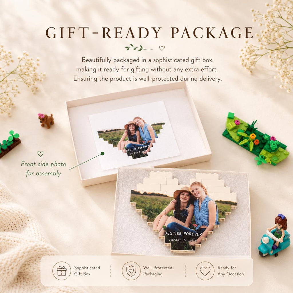 Custom Photo Building Block, Personalized Brick Photo Puzzle, Unique Photo Gift — photo 6