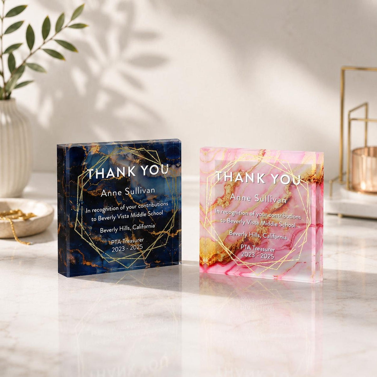Personalized Acrylic Award Block - Choose Your Style — photo 1