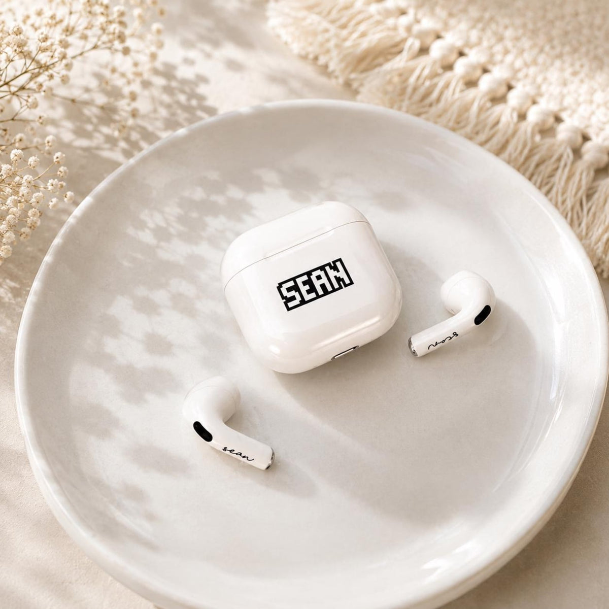 Personalized Name Decal | Custom UV DTF Sticker for Earbuds, Cases & Small Accessories | Waterproof Name Sticker — photo 6