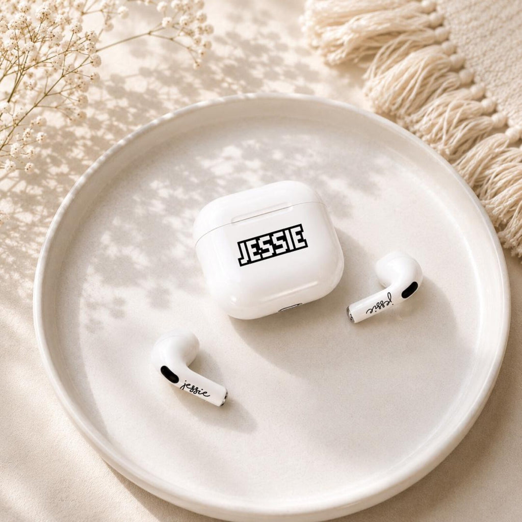 Personalized Name Decal | Custom UV DTF Sticker for Earbuds, Cases & Small Accessories | Waterproof Name Sticker — photo 7