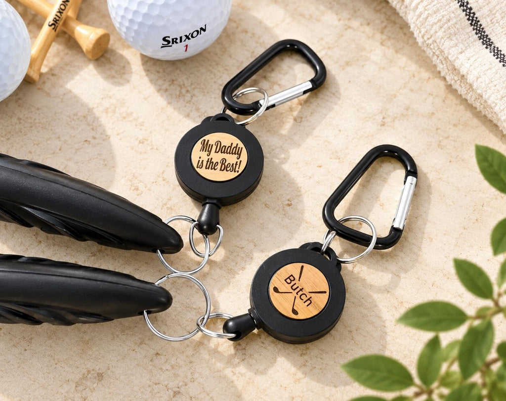 Custom Golf Club Brush, Groove Cleaner, 3-in-1 Retractable Cleaning Brush, Personalized Gift — photo 2