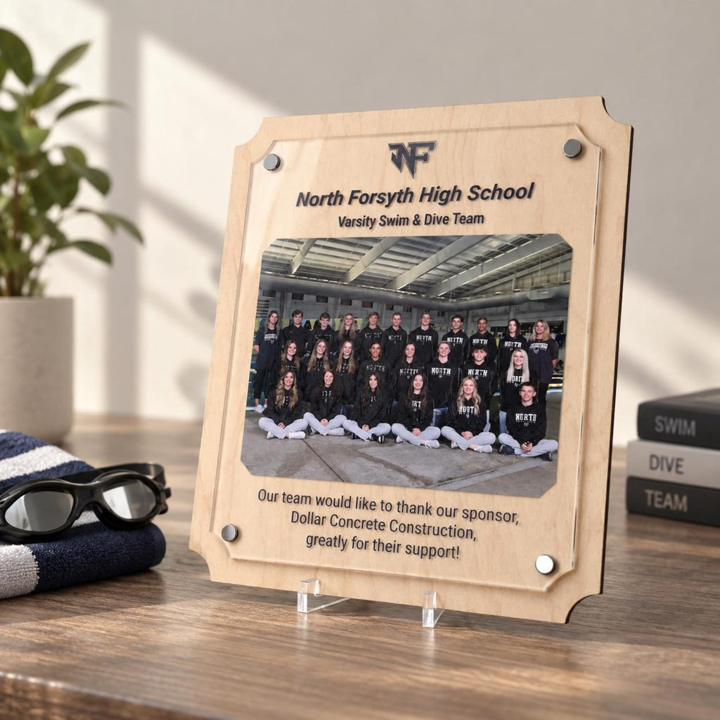 Custom Sports Plaque | Team Photo Plaque | Sponsor Thank You Plaque | Soccer, Football, Baseball, Volleyball, Baseketball and more. — photo 9