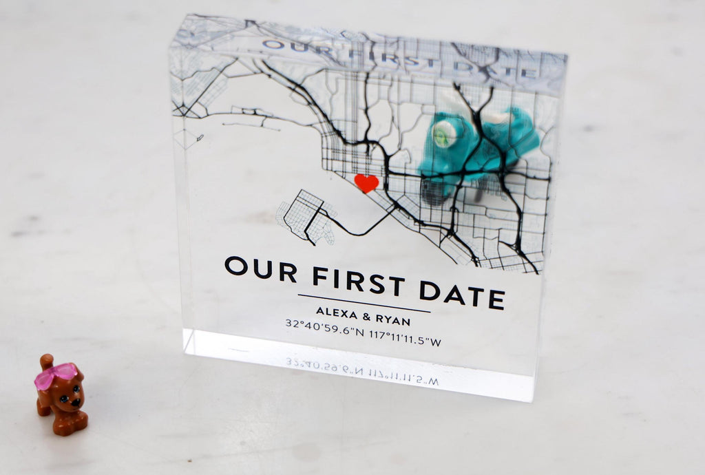 Custom Event Map Acrylic Block, Corporate Event Keepsake, Conference Attendee Gift, Leadership Program Souvenir — photo 10