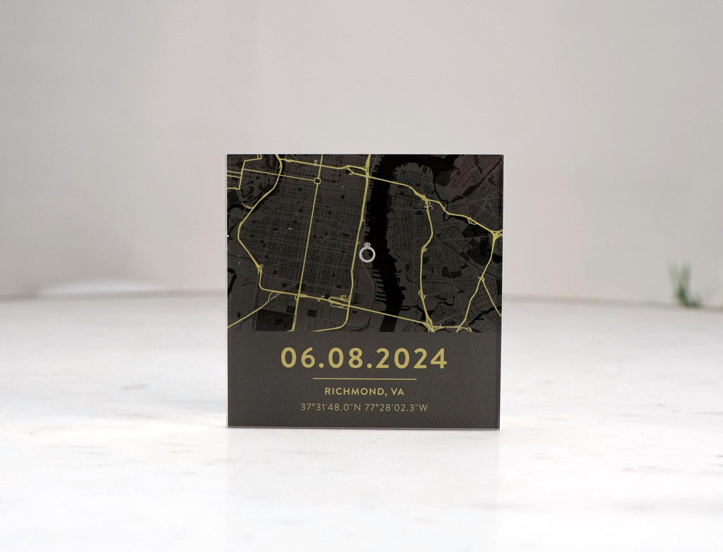 Custom Event Map Acrylic Block, Corporate Event Keepsake, Conference Attendee Gift, Leadership Program Souvenir — photo 11