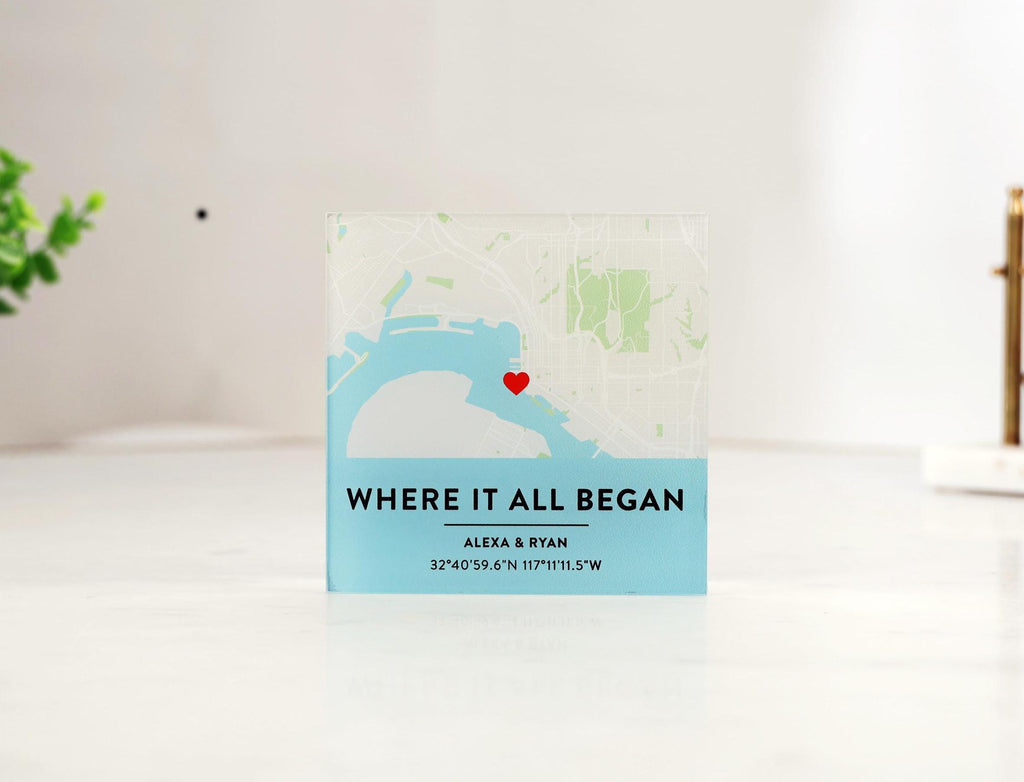 Custom Event Map Acrylic Block, Corporate Event Keepsake, Conference Attendee Gift, Leadership Program Souvenir — photo 12