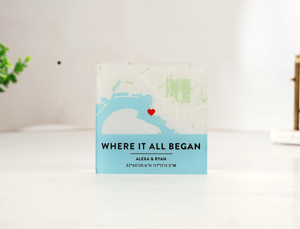 Custom Event Map Acrylic Block, Corporate Event Keepsake, Conference Attendee Gift, Leadership Program Souvenir — photo 12
