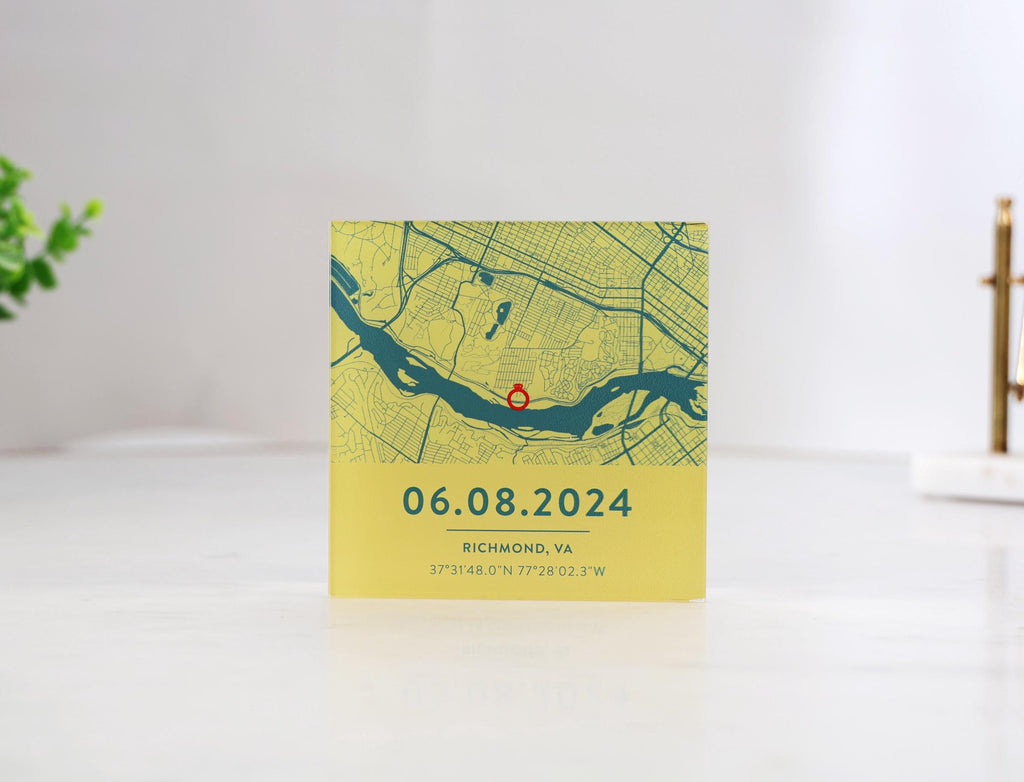 Custom Event Map Acrylic Block, Corporate Event Keepsake, Conference Attendee Gift, Leadership Program Souvenir — photo 13