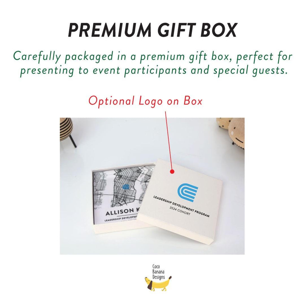 Custom Event Map Acrylic Block, Corporate Event Keepsake, Conference Attendee Gift, Leadership Program Souvenir — photo 8
